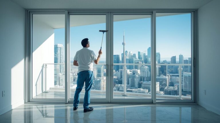 Professional window cleaning in Toronto